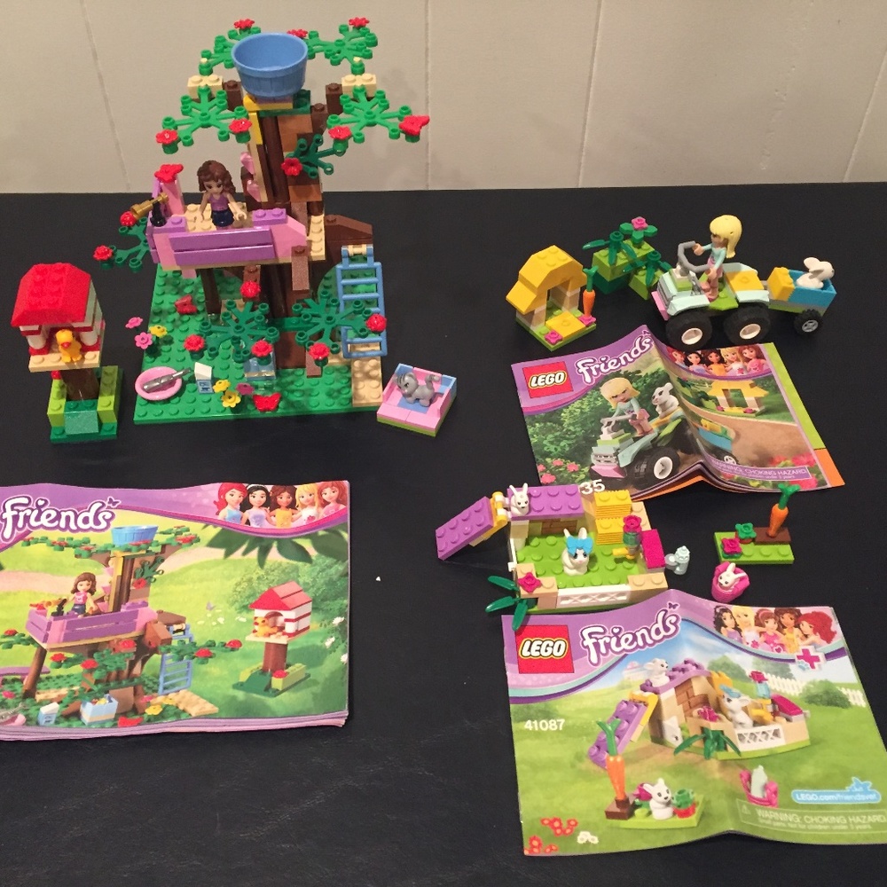 RETIRED Lego Tree House Bunny House 3 Wheeler